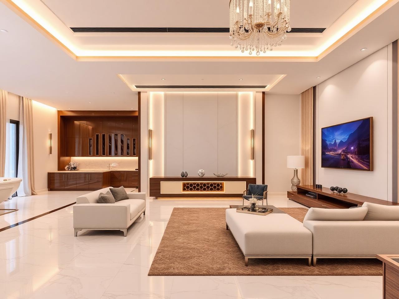 تشطيبات فيلات لاجونا